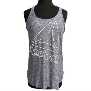 𝅺reebok T-Back Racerback Muscle Tank Sz M